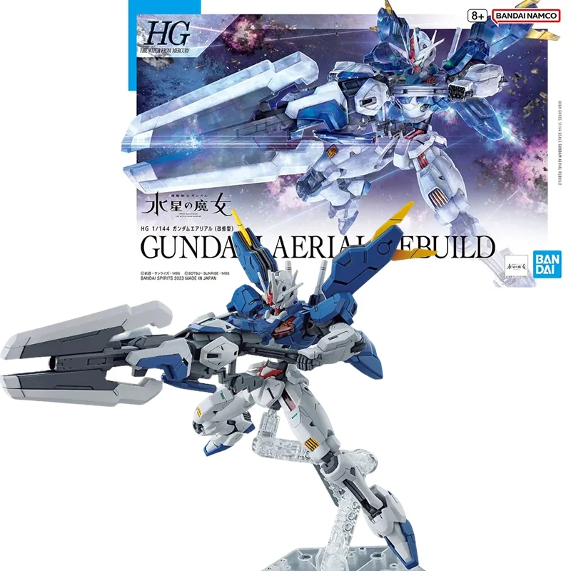

BANDAI Original ANIME The Witch from Mercury HG 1/144 GUNDAM AERIAL REBUILD Assembly Plastic Model Action Toys Figures Gifts