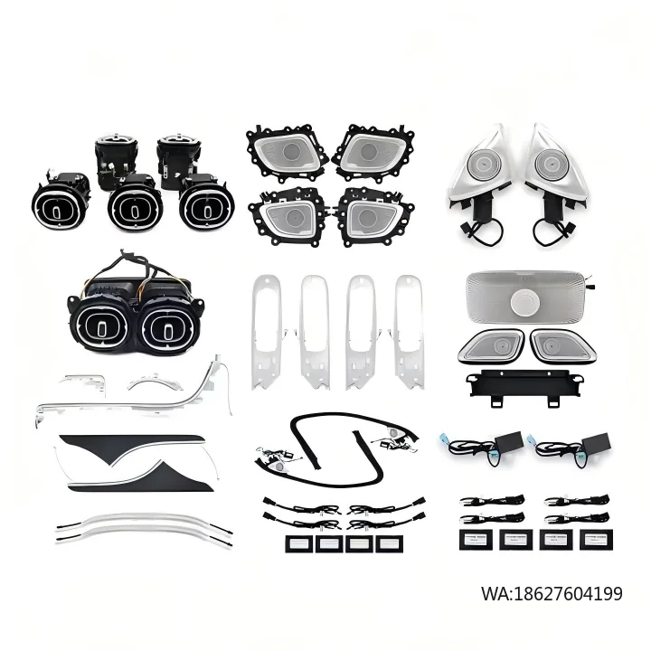 

Настраиваемый комплект автомобильной подсветки на 64 цвета для транспортных средств, водонепроницаемая светодиодная лента с управлением через приложение для смартфона