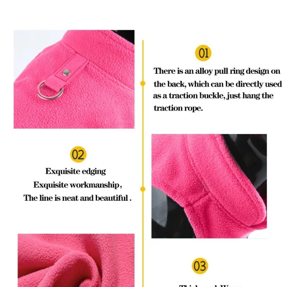 قطط لطيفة مطبوعة ملابس شتوية من الصوف الناعم للحيوانات الأليفة، سترة قطط عصرية ومريحة لسلالات الحيوانات الأليفة الصغيرة