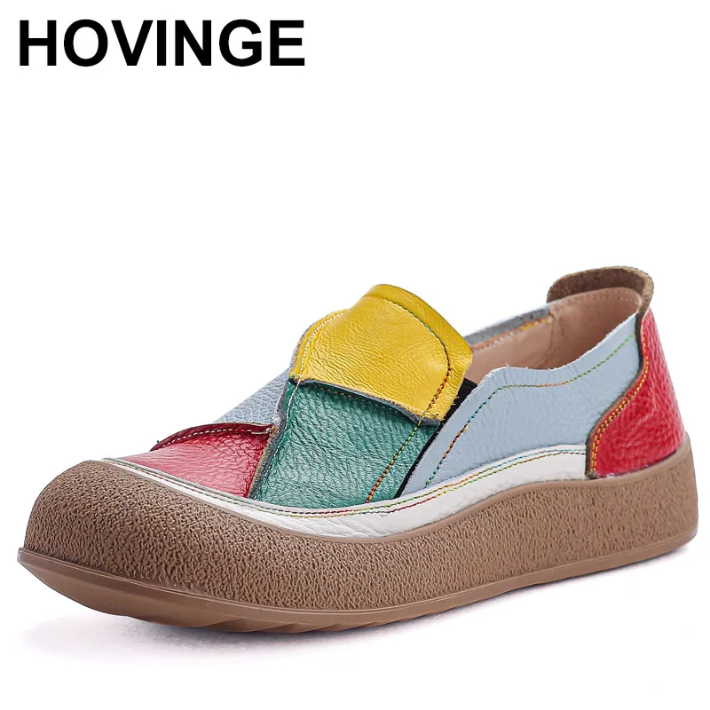 women's-ladies-female-woman-mother-shoes-flats-genuine-leather-loafers-moccasins-mixed-color