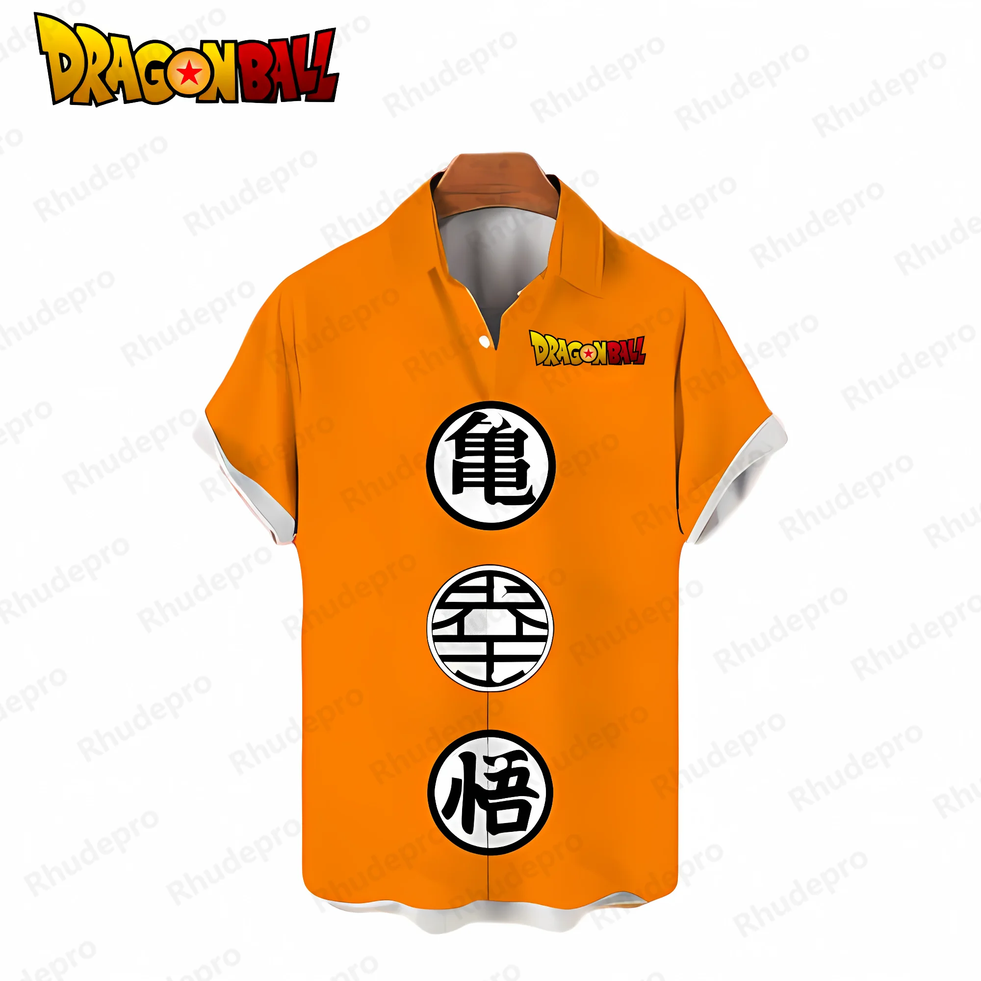 Dragon Ball Z męskie koszule Vegeta koszula hawajska męskie markowe ubrania Z krótkim rękawem moda Streetwear plażowa 2024 Goku Y2k