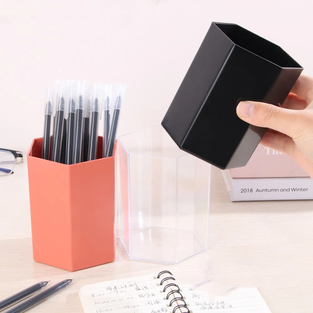 

Versatile Pencil Holder Brush Organizer Storage Bin For Makeup Organization Desktop Organization Workspace