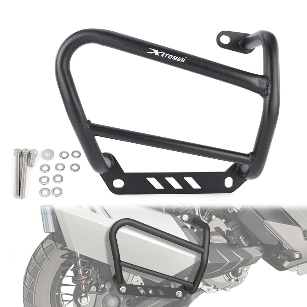 

Motorcycle Exhaust Pipe Guard Exhaust Pipe Protection Bar Crash Bar Bumper Muffler Protector 368G 2024 2025 2026 For ZONTES