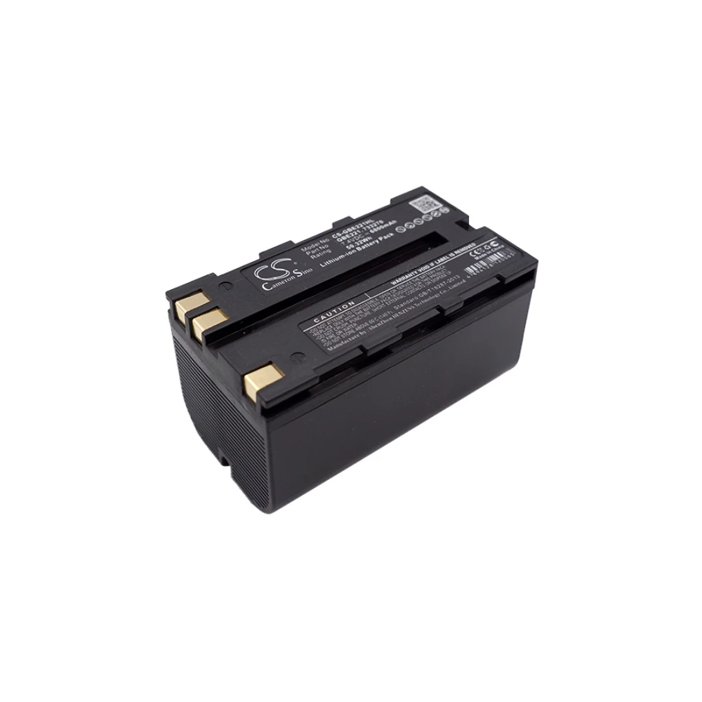 

Li-ion Equipment, Survey, Test Battery for GEOMAX, 7.4V, 6800mAh , Compatible Models: Stonex R6, Zoom 20, Zoom 30, ZT80+