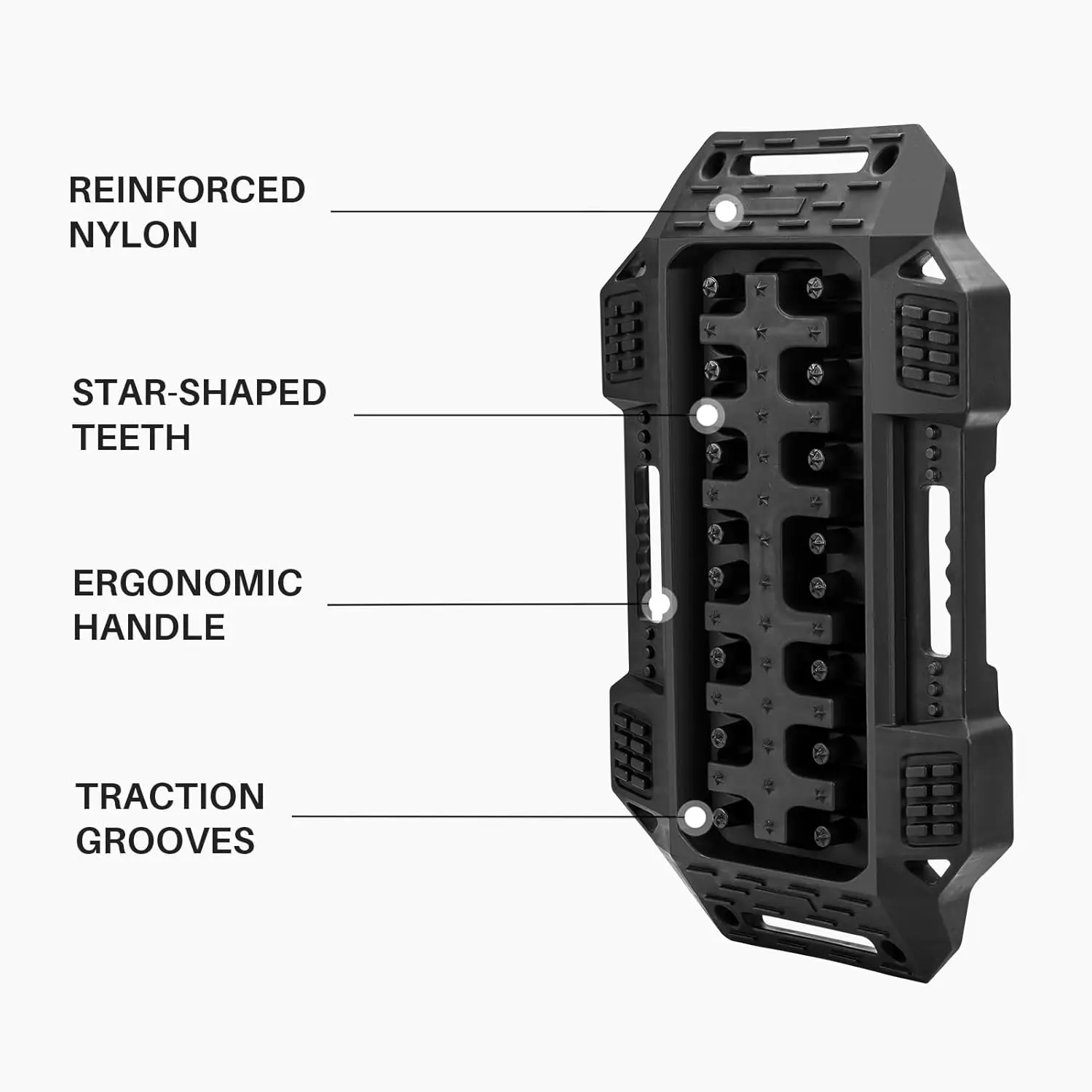 Recovery Board - Panel Offroad Traction Board Mounting Kit for Sand Mud Snow Ramps Recovery Tracks Traction Mats
