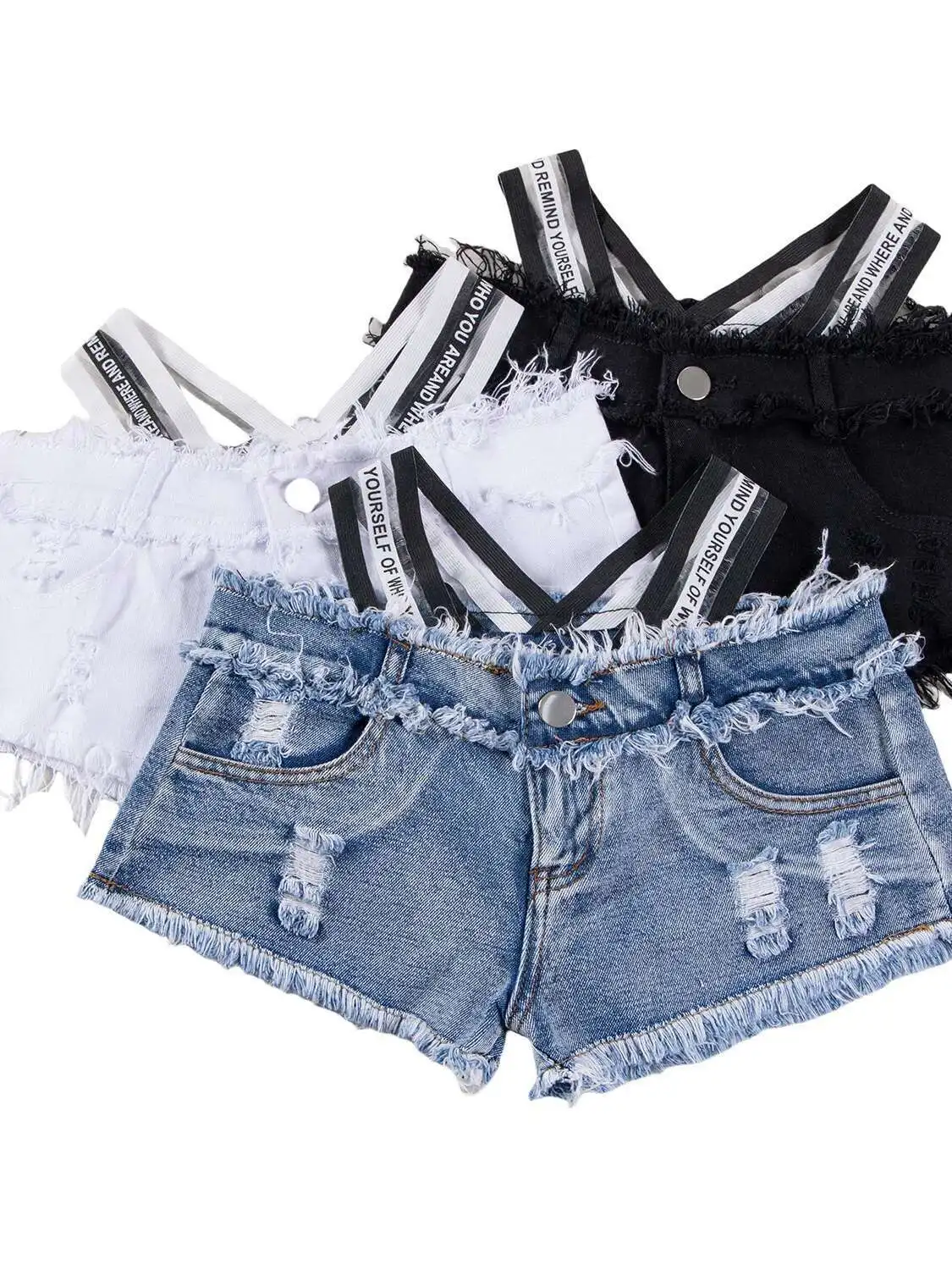 Sommer Mode Neue Sexy Nachtclub frauen Niedrige Taille Jeans Shorts Hot Pants Jeans Charming Casual Elegant Für Nachtclub 37QO