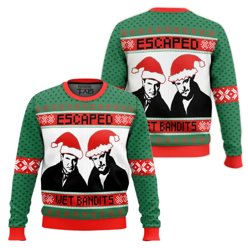 

Christmas Ugly Sweater Little Devil at Home Surprise Expressions Funny Prints Christmas Gift Men's Winter Sweater Home Commute