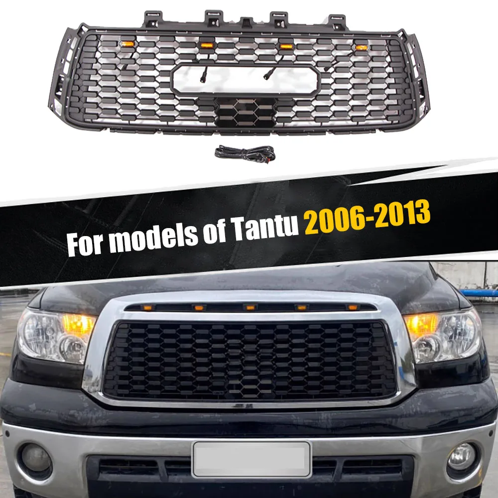 

Easy Installation Fit For Ford Tiggo 2013-2015 Front Bumper Grill Mask Cover Car Styling High Quality ABS Racing Grille