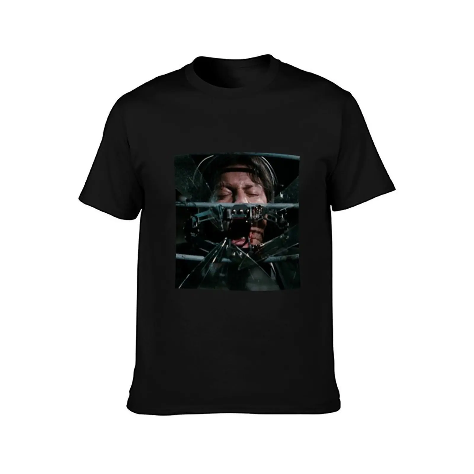 Saw Mark hoffman reverse bear trap horror jigsaw movie T-Shirt, Summer Casual Cotton Tee, Oversized Streetwear Tops, 100% Cotton