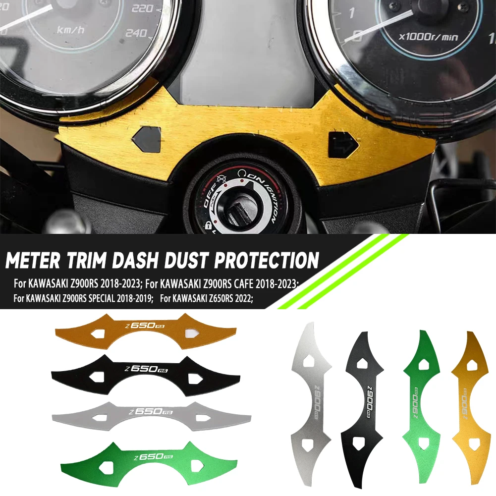 For KAWASAKI Z900RS 2018-2023 Z900RS CAFE SE Z900 RS Dash Bezel Dust Protection Cockpit Cover Meter Trim Motorcycle Accessories