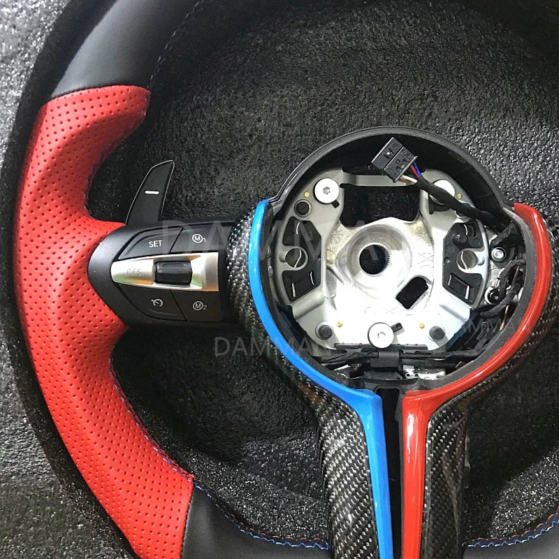 Carbon Fiber Steering Wheel For BMW F10 F30 E30 E90 E46 E60 E39 E36 E92 E91 F20 F11 F31 M3 M5 F40 F32 Modification Accessories