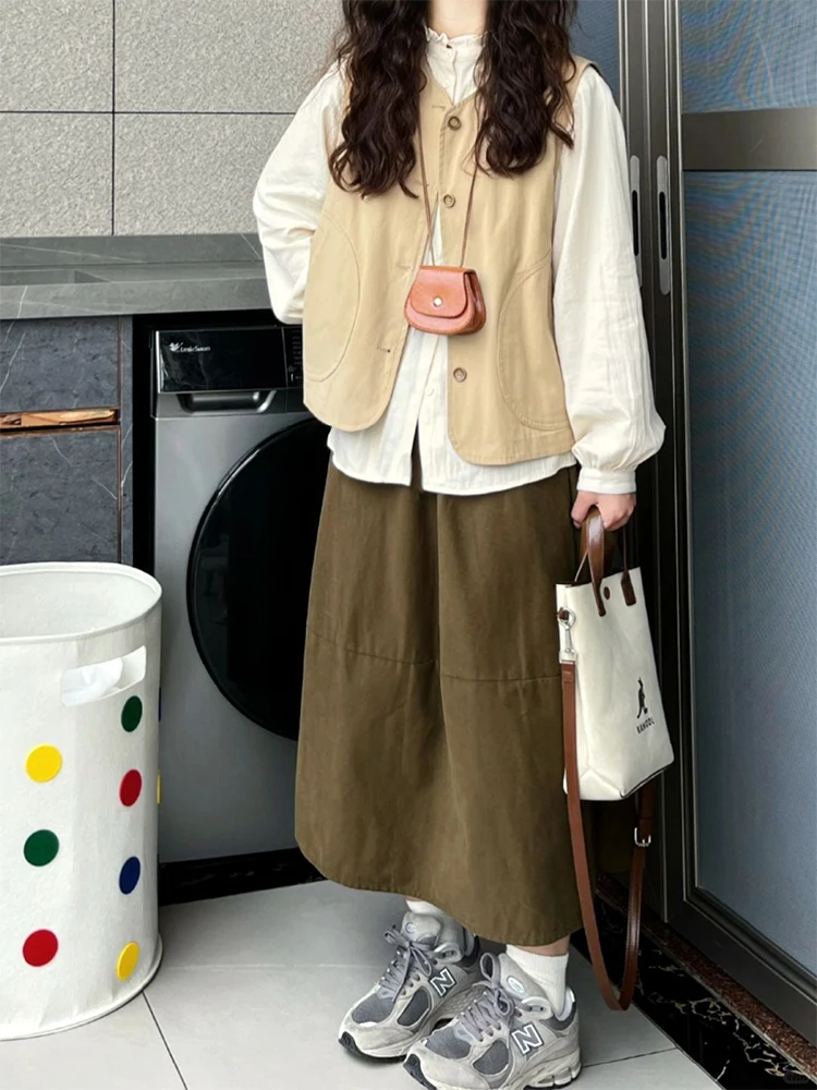 

Универсальный круглый жилет Ne Svel, женский модный многослойный топ, элитные ощущения, утренний колокольчик, вечерняя песня