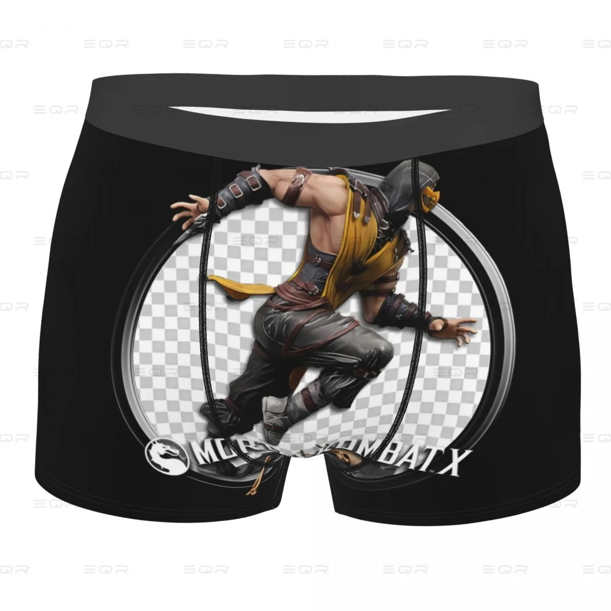 

Mortal Kombat MK Men's Boxer Briefs,Highly Breathable Underpants,High Quality 3D Print Shorts Gift Idea