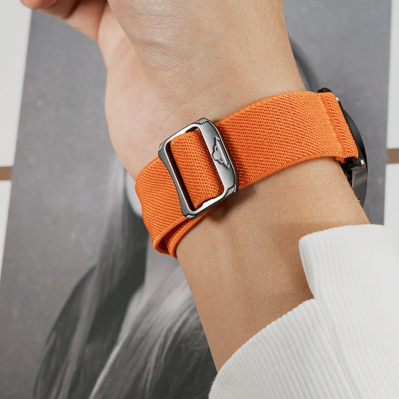 Elastisches Nylonarmband für Xiaomi Watch 5 2 Pro S5 S4 S3 S2 S1 Pro Active 22mm Geflochtenes Uhrenarmband für Mi Watch Color Miwatch Color2 – Detail 10