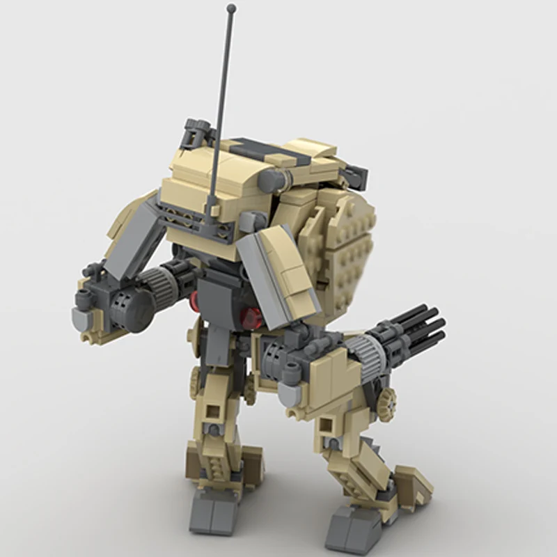 

qwert Popular Game Model MOC Building Bricks Game Heavy Combat Mecha Modular Technology Gifts Holiday Assemble Children Toys