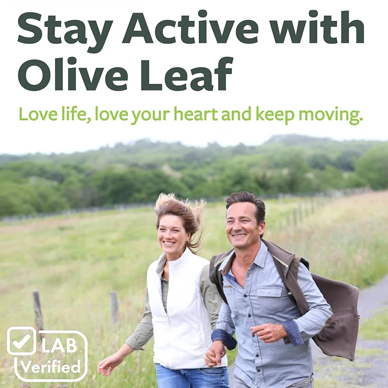 Olive Leaf Capsules 730mg - Immune Support, Cardiovascular Health, Antioxidant