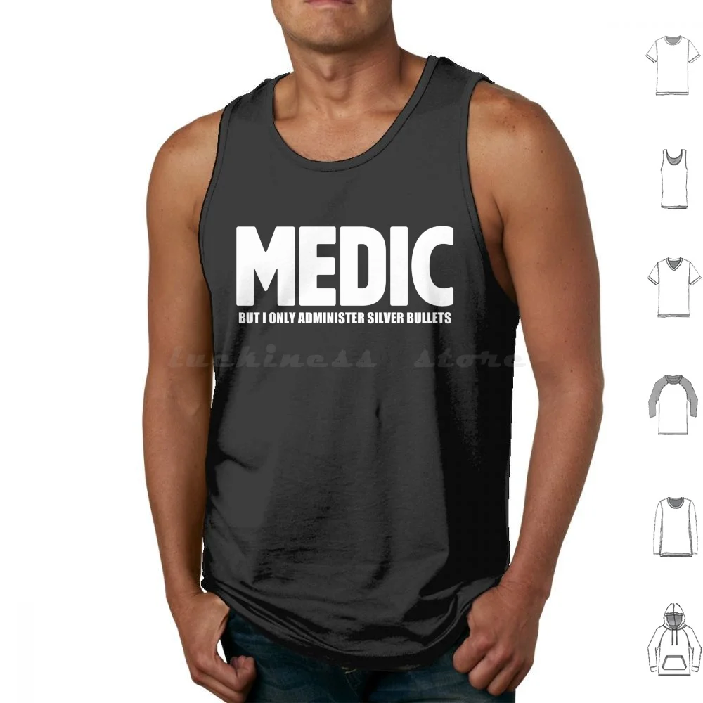 Медицинская серебряная пуля. Майки хлопковые с принтом, военные армейские, военные, военные, ВМС морской пехоты, юмор, солдатики