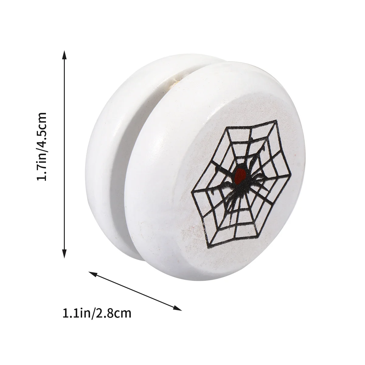 3 pezzi mini Yo-Yo in legno per bambini Coordinazione occhio-mano Formazione Yoyo portatile Palla divertente Gioco di apprendimento Set regalo di attività per bambini