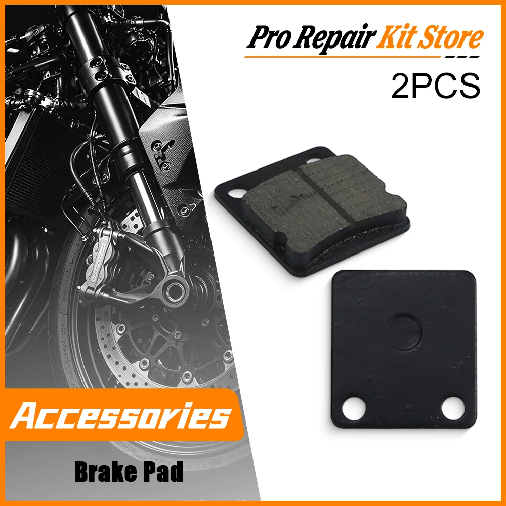 Brake Pads For 50cc 70cc 90cc 110cc 125cc 140cc 170cc 200cc 250cc ATV YFZ350 Banshee 350 Motorcycle Replacement Brake Pads