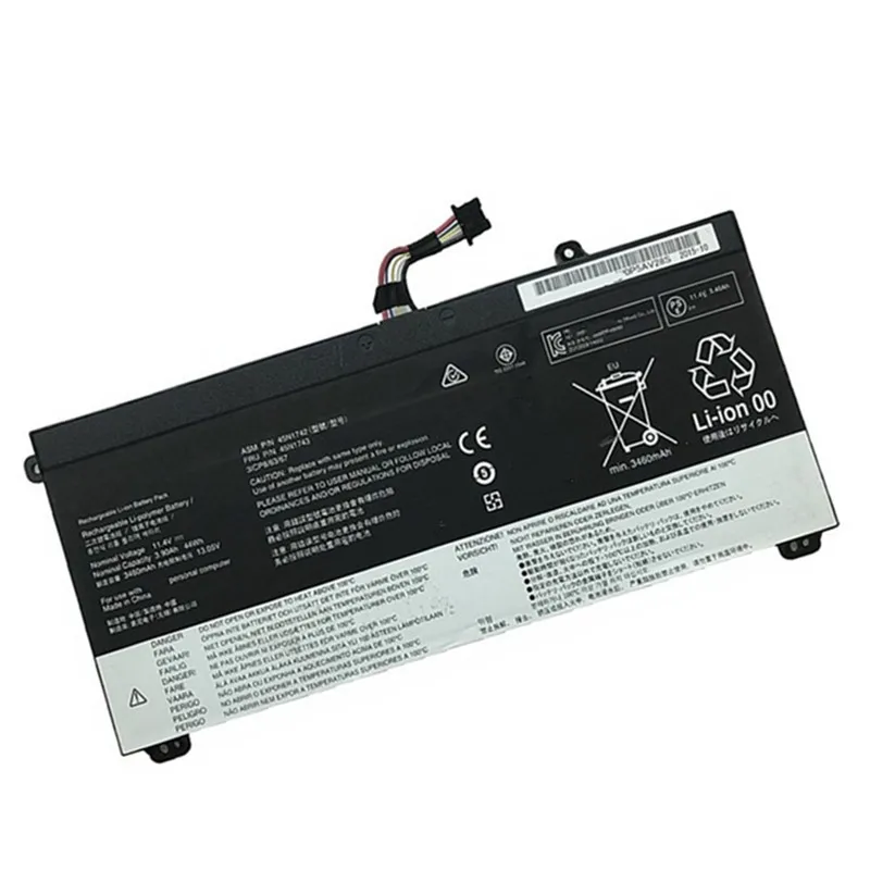 45N1743  45N1740 45N1741 45N1742  Laptop Battery For Lenovo ThinkPad 00NY639 SB10K12721 Internal T550 T560 W550S