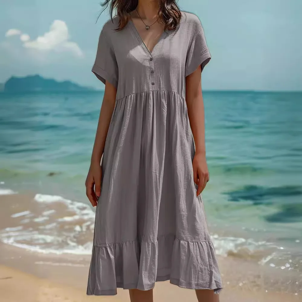 Women's Loose Solid… - image