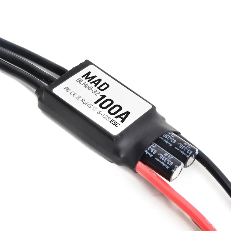MAD BLHeli_32 100A 6-12S Drone ESC Regulator Brushless Motor Controller