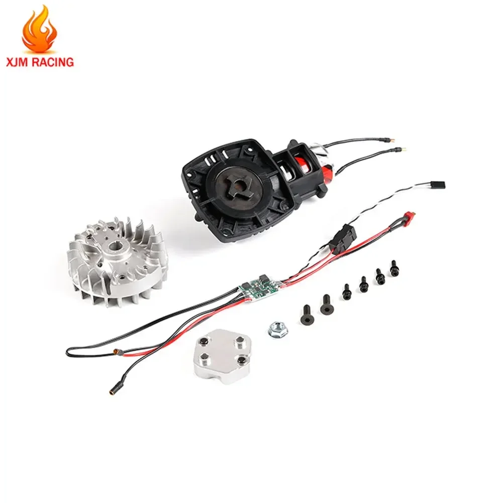 TAO Intelligent One Button Electric Start and Stop Kit for 1/5 HPI ROVAN KM BAJA LT FG GoPed MCD DTT FID QL 23CC~45CC Engine Par