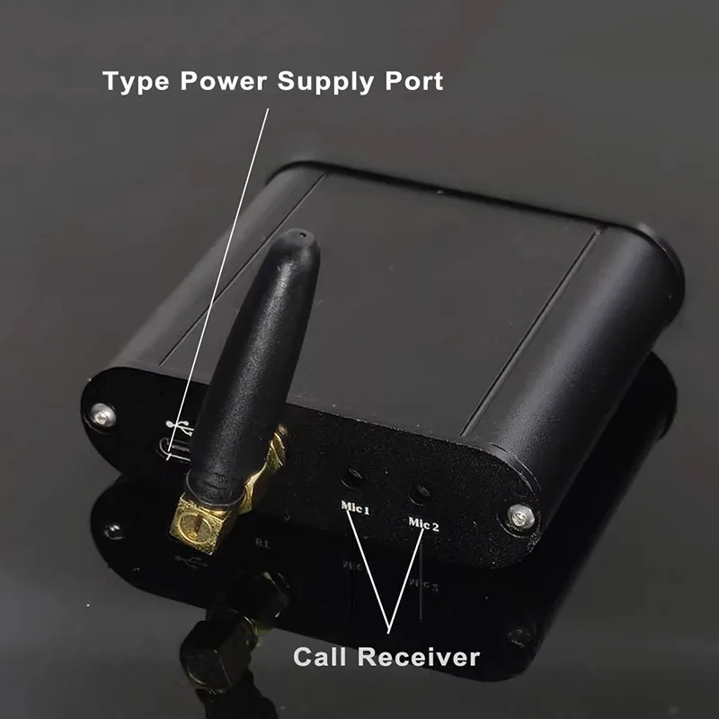 HiFi Ture ضياع فك الصوت DAC كوالكوم QCC3084 بلوتوث 5.4 استقبال ES9018 فك التشفير المستقل LDAC المحمولة DCA