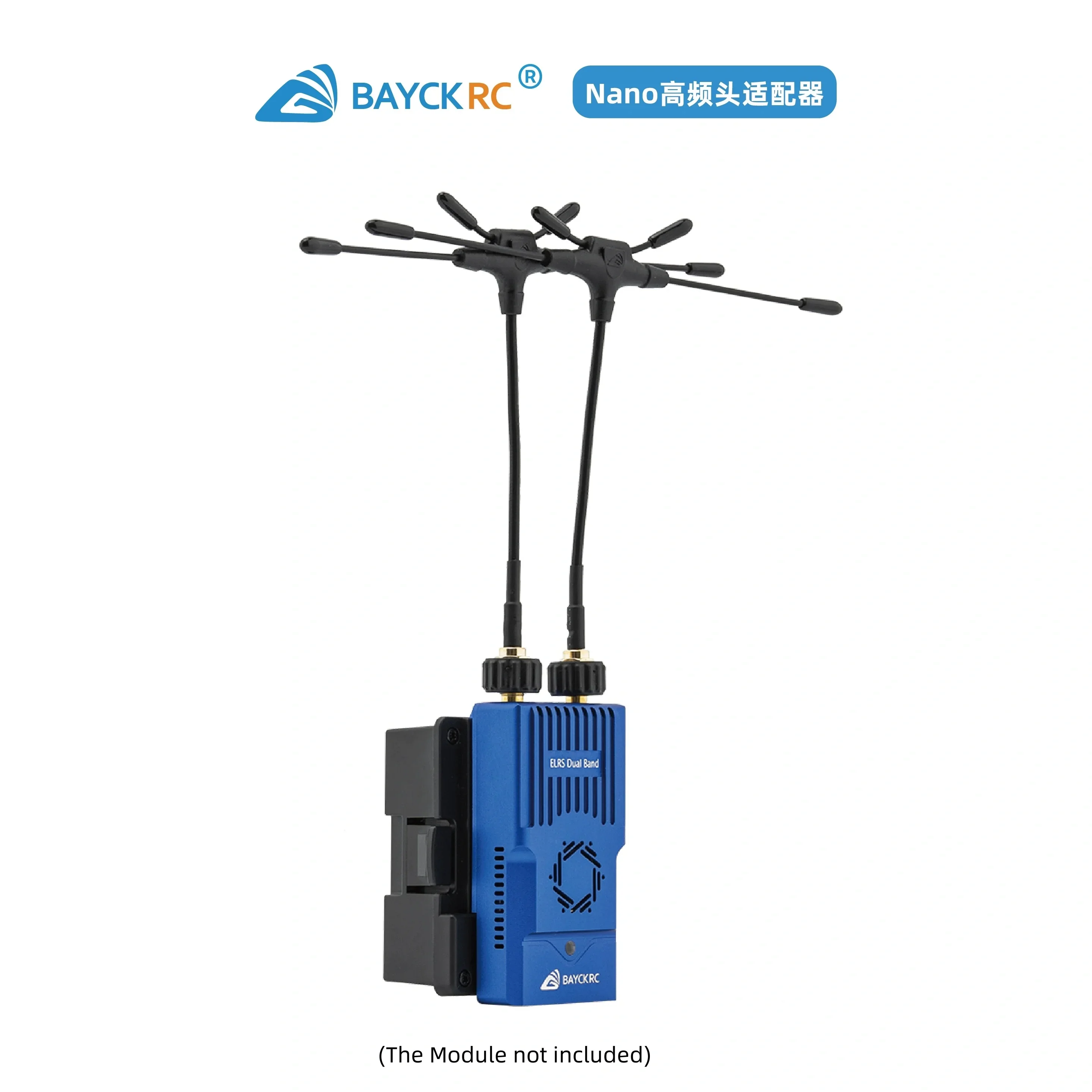 BAYCKRC NANO Transmitter Module Adapter / Converts Nano-Interface RF Module to JR Bay-Compatible RF Module