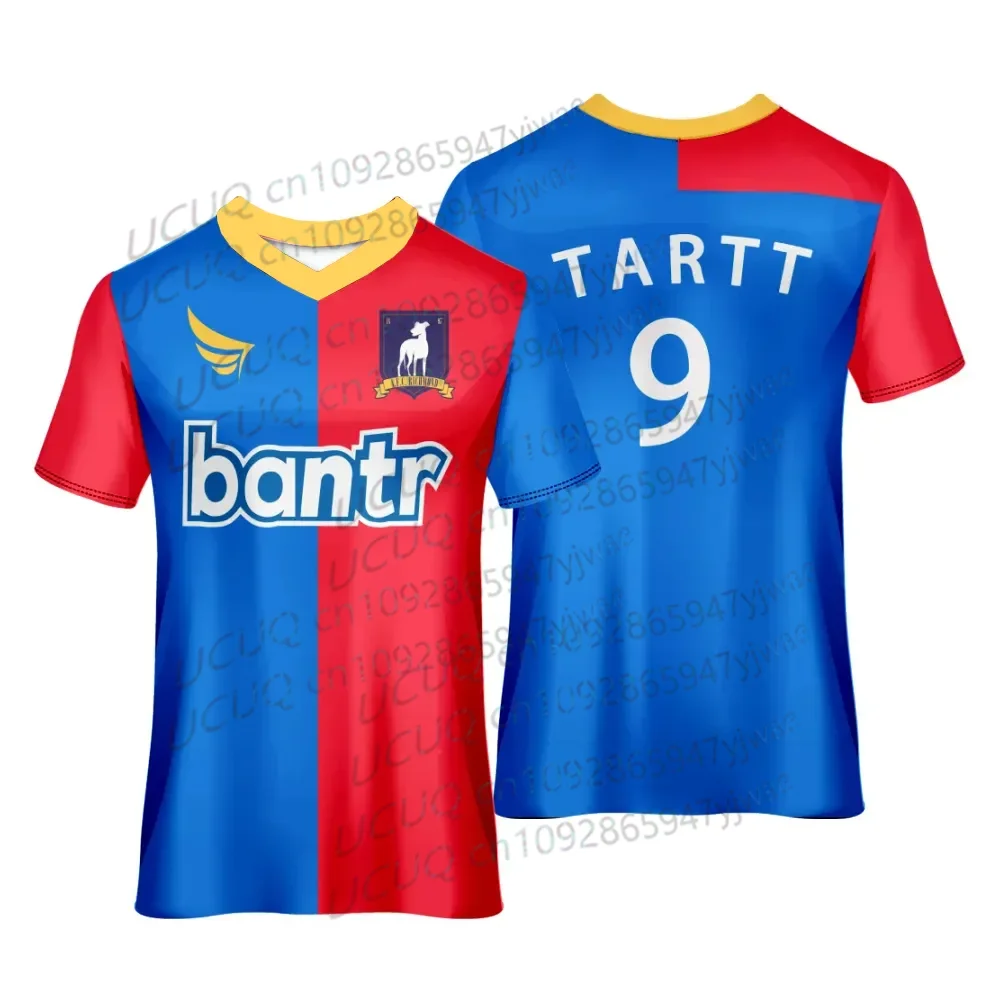 Sommer-Fußballtrikot für Herren und Damen, amerikanische TV-Serie, Roy Kent Nr. 6, Jamie Tartt, schnell trocknendes Sport-T-Shirt in Übergröße
