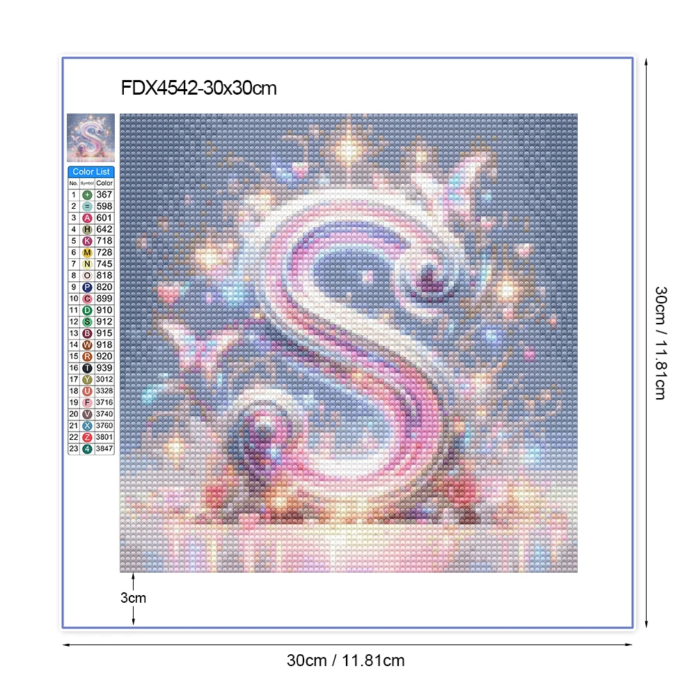 5D Art Letter Diamond Painting Free Combination Full Square Round Diamond Mosaic Abstract Color Home Decoration