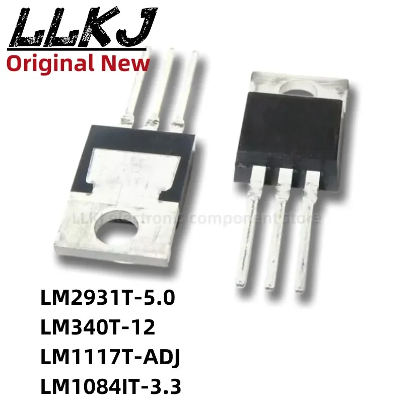 1pcs LM2931T-5.0 LM340T-12 LM1117T-ADJ LM1084IT-3.3 TO-220 MOS FET