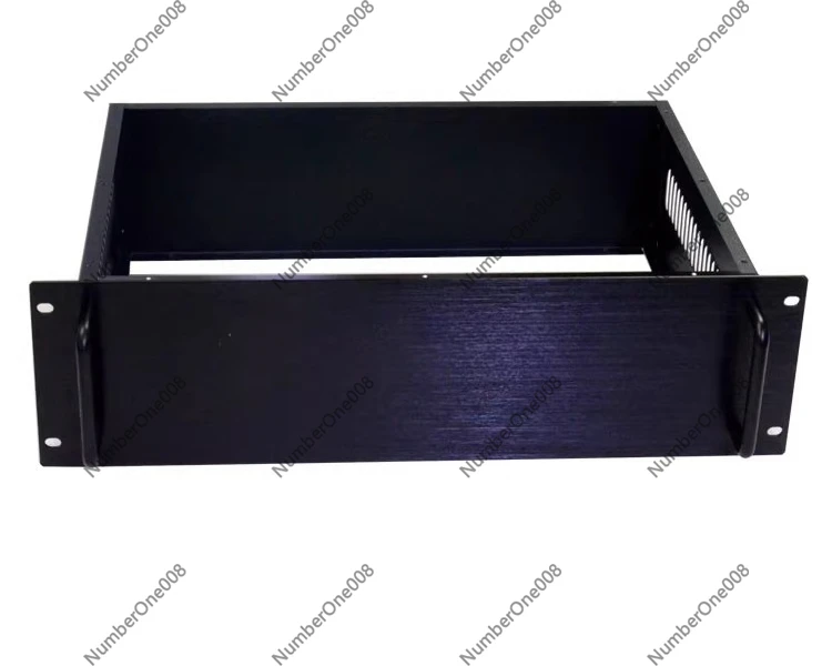 3U 19-Inch Rackmount Chassis for Server & Industrial PC, Standard 482x450x133mm Steel Plug-in Box
