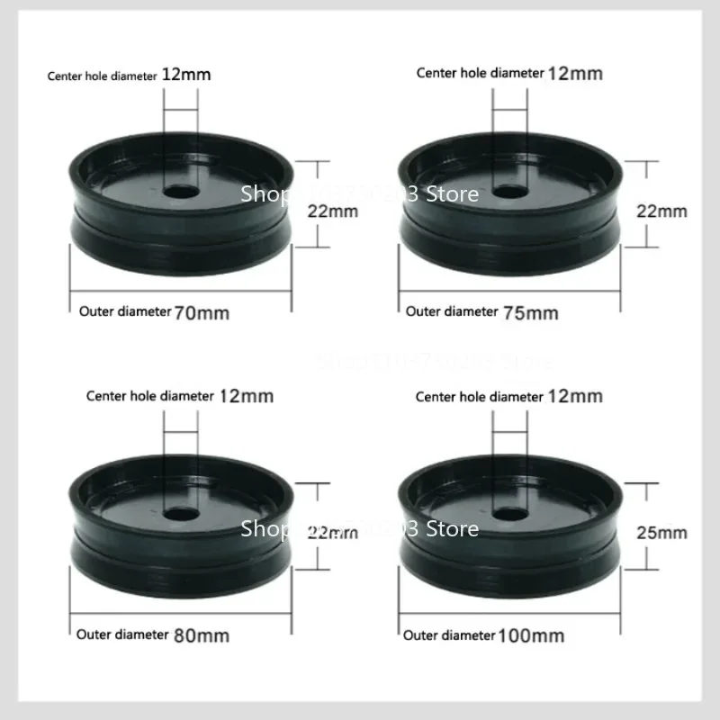 Suitable for Tire Changer Repair, 1Pc 70/75/80/100mm Air Cylinder Piston Rubber Plug Spare Parts