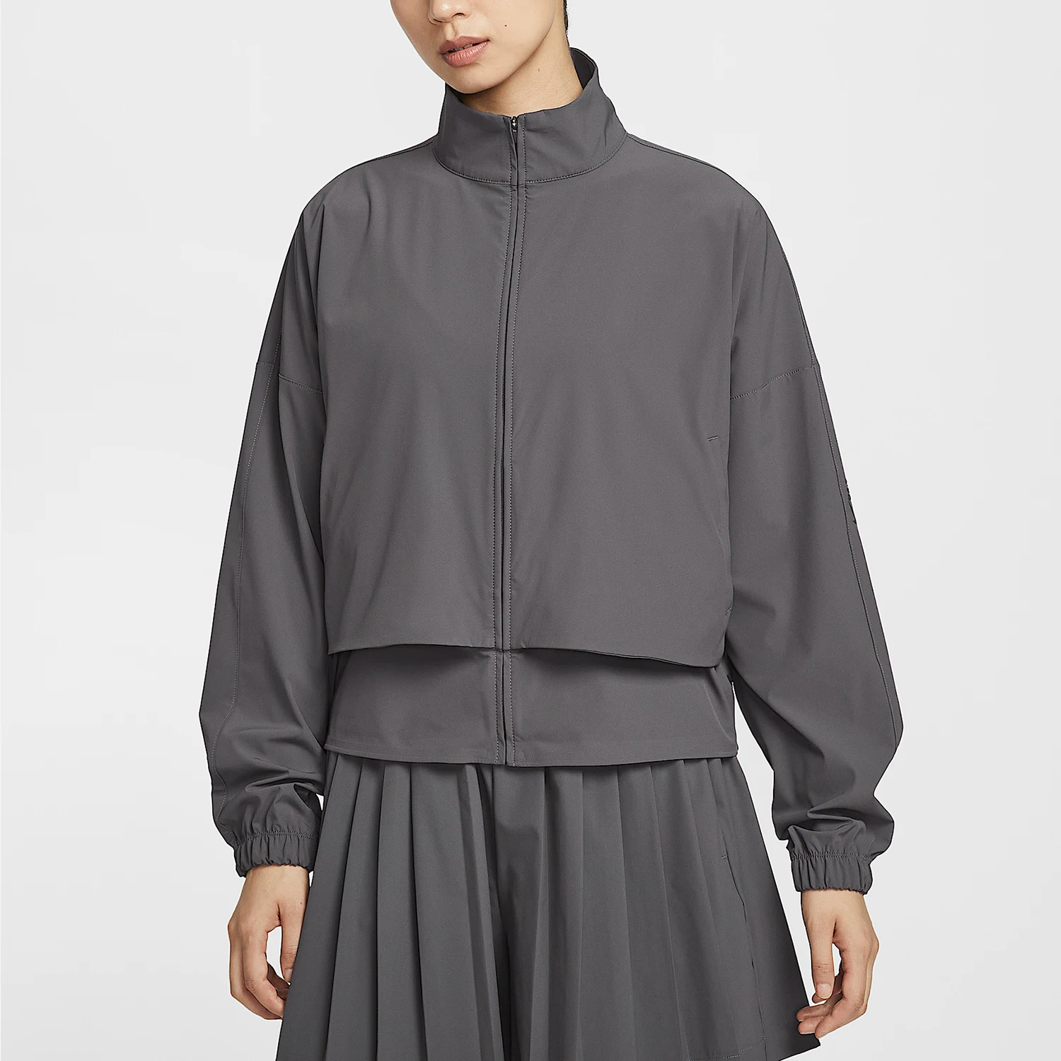 Nike genuine Dri FIT women's mesh patchwork breathable loose jacket HJ0964-036