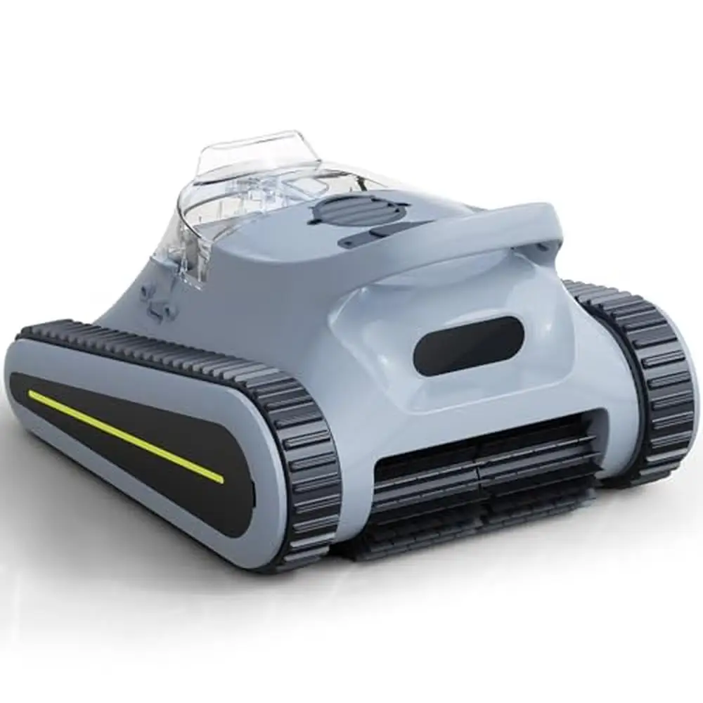 2024 New Cordless Robotic Pool Vacuum with 3D-Navi Technology 45000 Pa Suction Front and Back Scrubbers Audio & LED Alerts