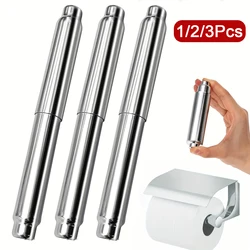 1-3Pcs Toilet Paper Holder Roller Replacement Toilet Paper Roller Replacement Toilet Paper Spring Spring Rod Universal