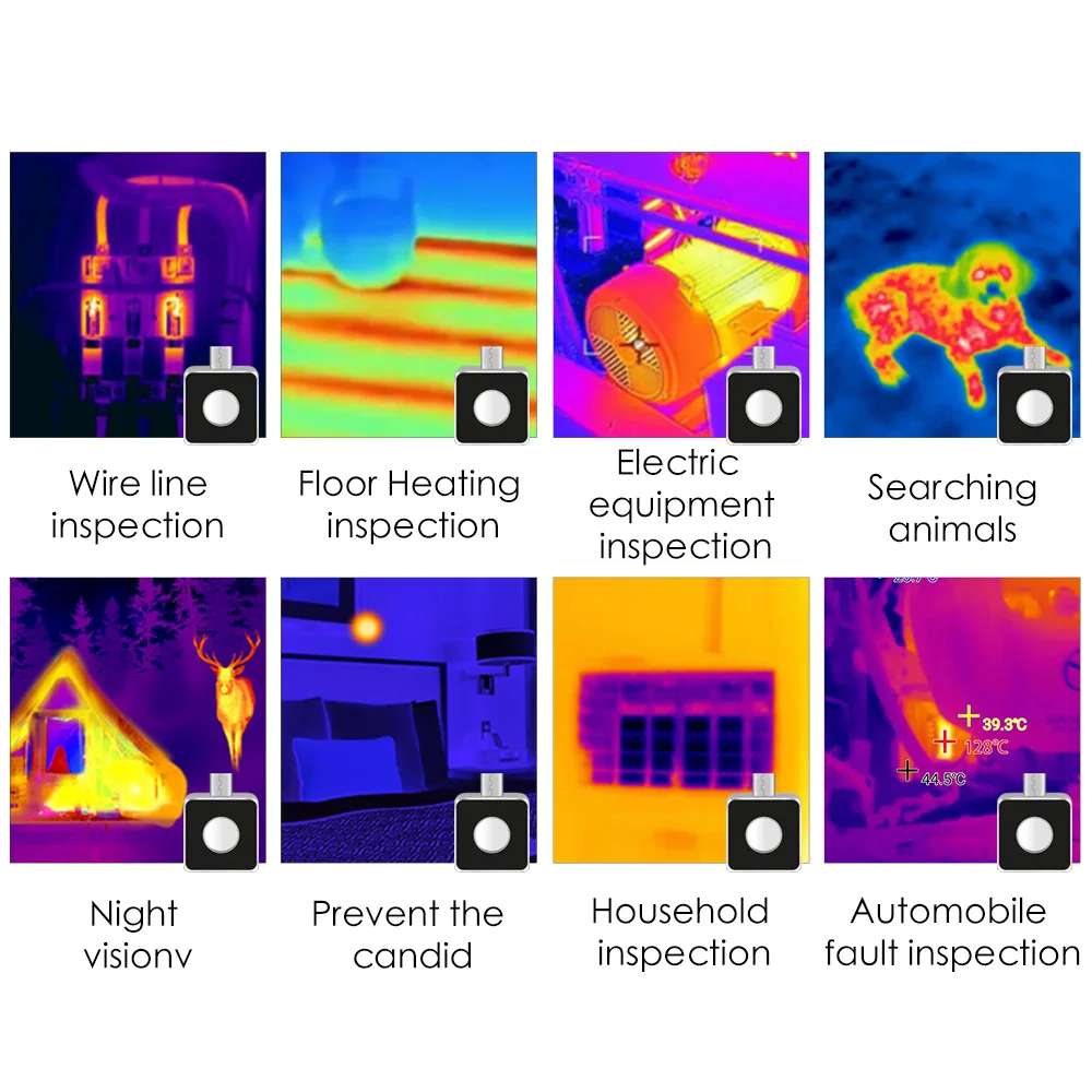 NOYAFA NF-586 Mobile Thermal Camera For Android Phone IP65 Industrial Inspection Heat Loss Detection Infrared Thermal Imager