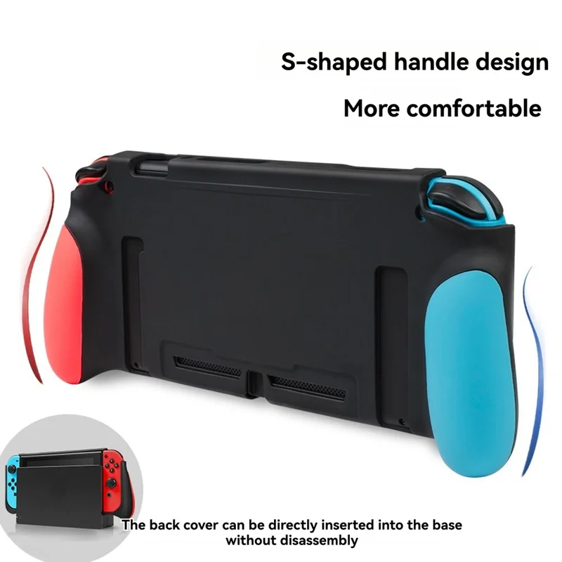 【حصريًا!】لغطاء حماية من مادة TPU للتبديل، غطاء متين لجهاز Nintendo SWITCH المحسن