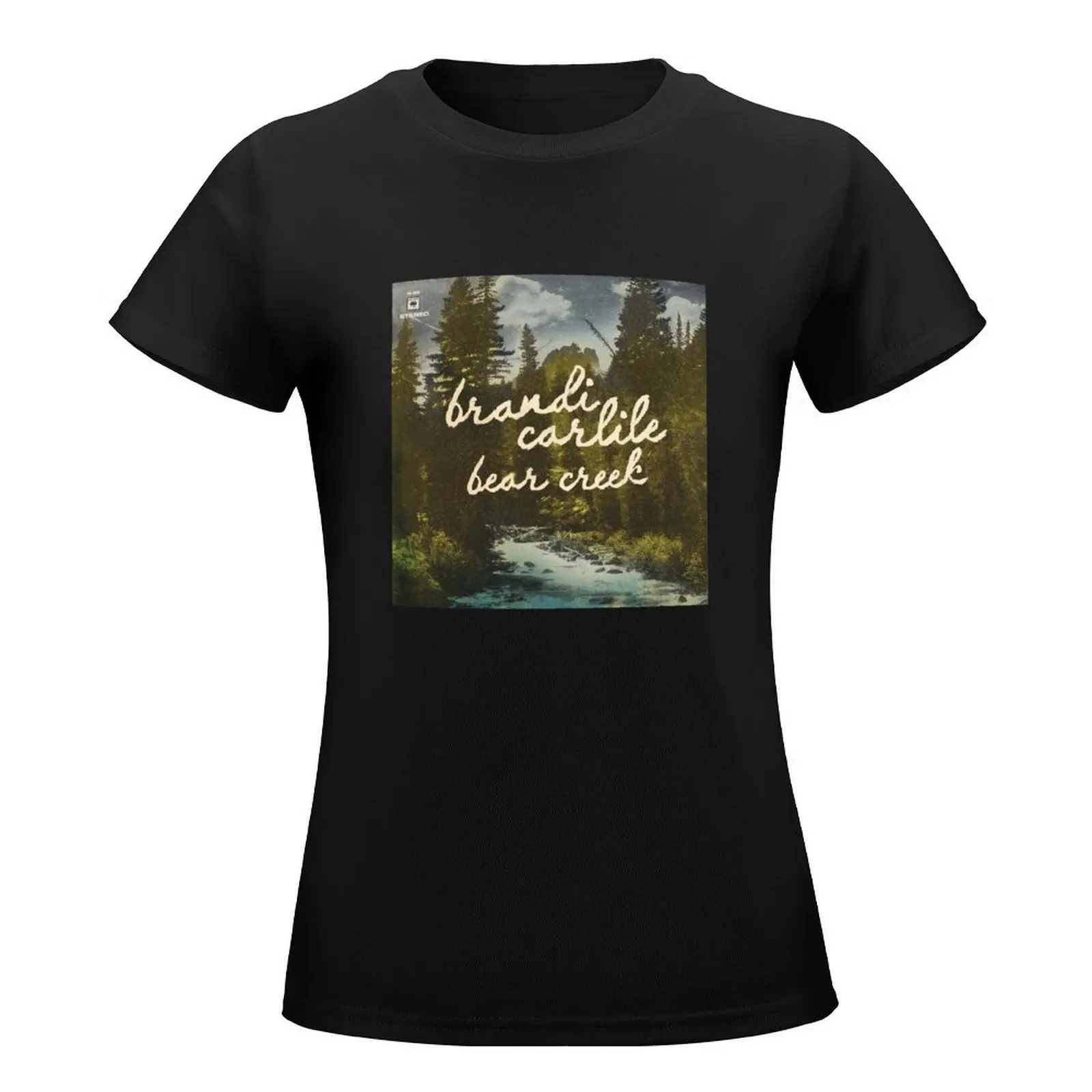 BRANDI CARLILE BEAR CREEK TSHIRT FOR MEN WOMEN T-Shirt hippie clothes Short sleeve tee female tops T-shirt Women