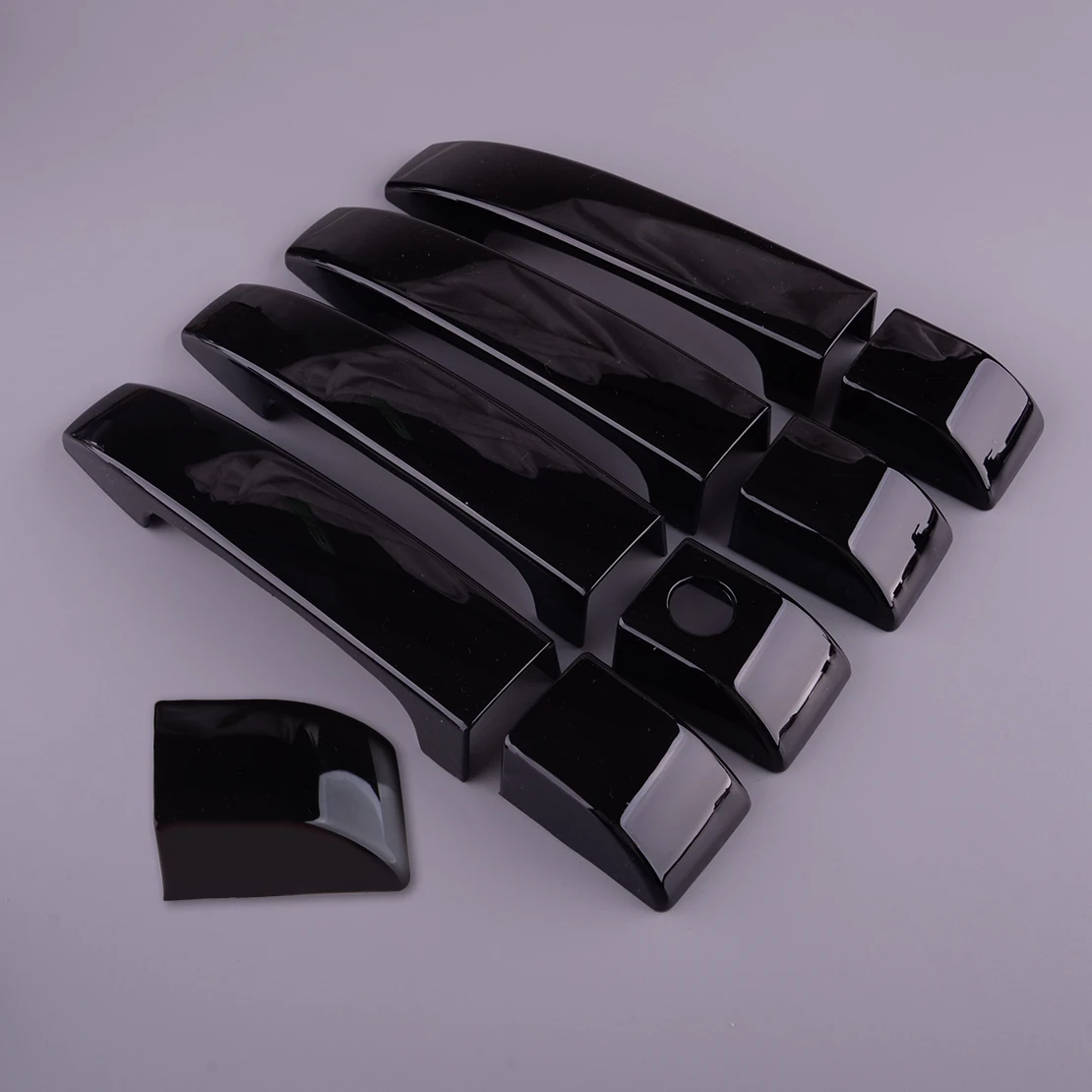 

Комплект черных накладок на внешние дверные ручки из АБС-пластика для Land Rover Range Rover L322 2002-2012 годов выпуска