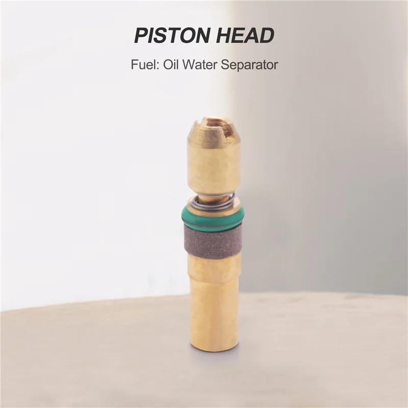 Kepala Piston tiga tahap kepala tembaga tekanan tinggi untuk suku cadang Piston pompa tekanan tinggi 6Mm 30Mpa