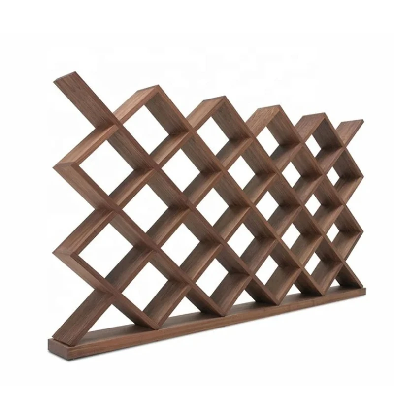 High-intensity modern style office book self-book holder black walnut bookcase