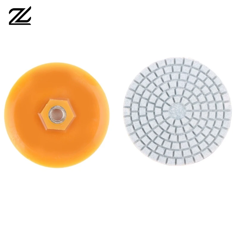 

80mm 3 Inch Polishing Pad Wet Dry Buff Disc Abrasive For Sanding Granite Concrete Grinding Countertop Stone