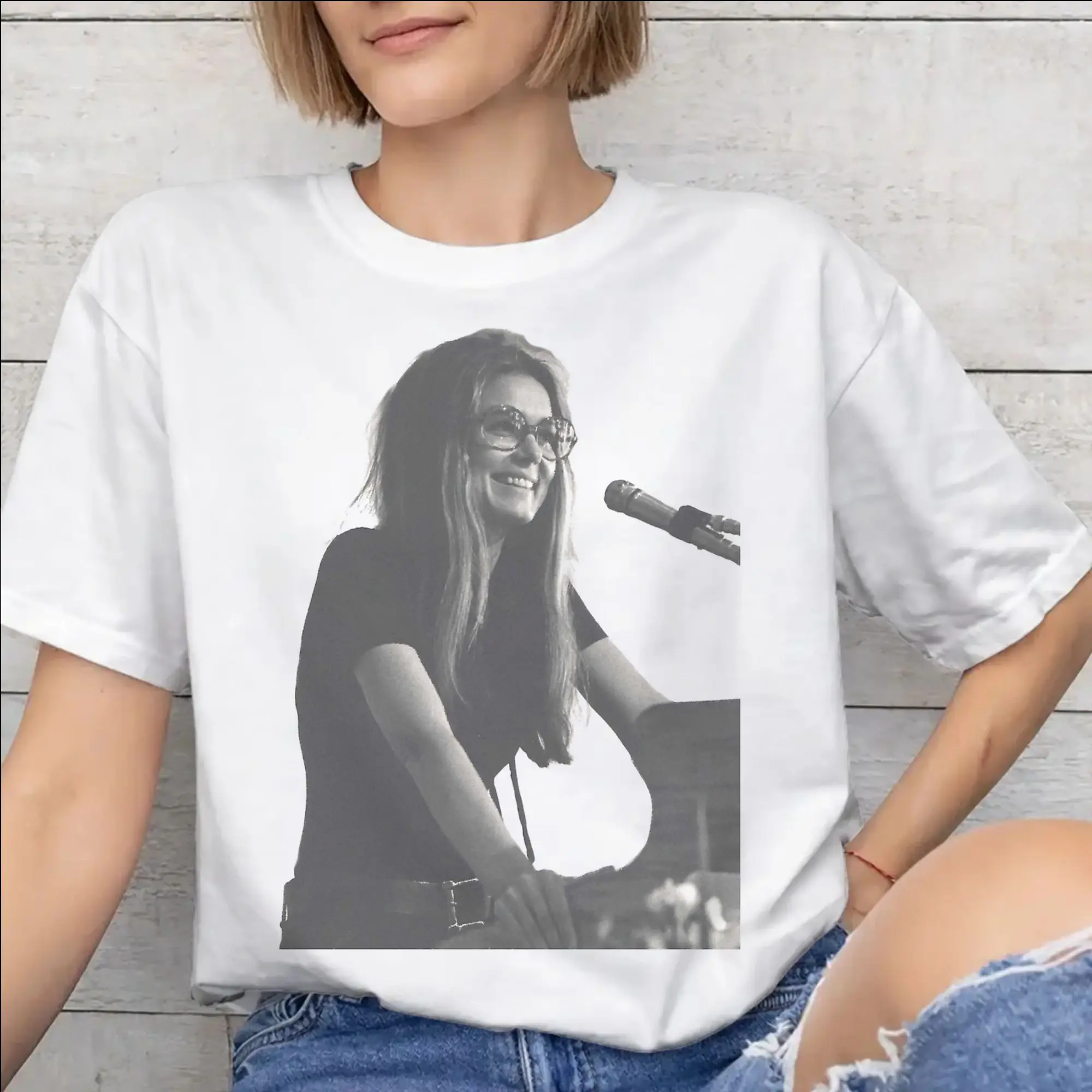 RIP Gloria Steinem  Tee Shirt for Men Women Printed T Shirts  Cotton Clothing