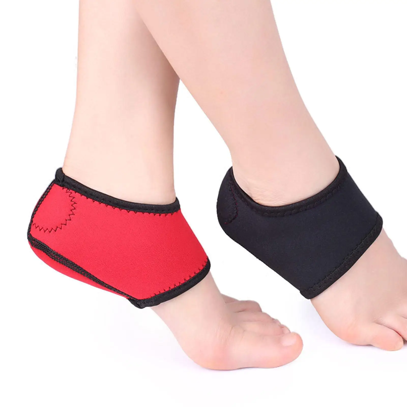 Heel Protector Sleeves for Sandals Boots Neoprene Heel Cushion Pads for Foot Pressure Relief Moisturizing Heel Socks for Walking