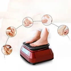 Foot Therapy Massager Vibration Device Blood Circulation Booster Relaxation Machine for Home Foot Care
