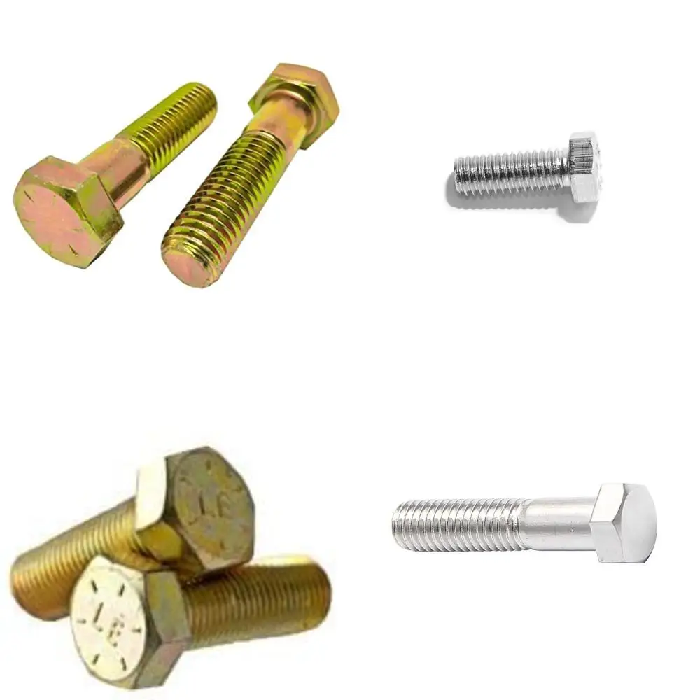 

Grade 8 Zinc Yellow Plated Hex Cap Screws 9/16-18 x 2-1/2 Inch, 25 Pack, Fine Thread, Partially Threaded, 1.375 Inch Thread Leng