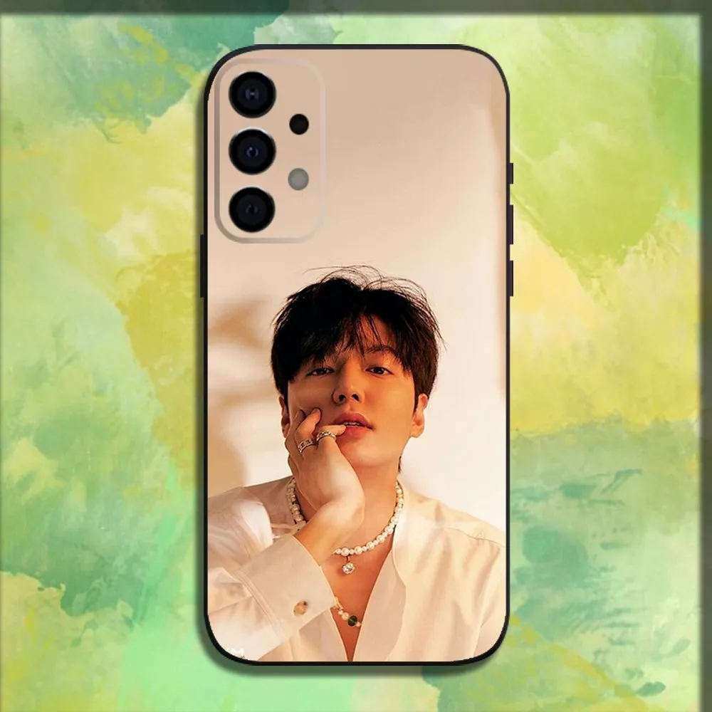 Singer Actor Lee M-Min Ho Phone Case For Samsung Galaxy A13,A21s,A22,A31,A32,A52,A53,A71,A80,A91 Soft Black Cover