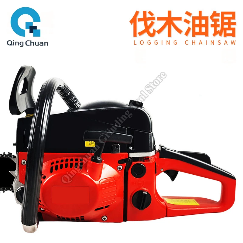 Saw High-Power Logging Saw Household Handheld Tree Cutting Two-Stroke Handheld 5200 Garden Tool
